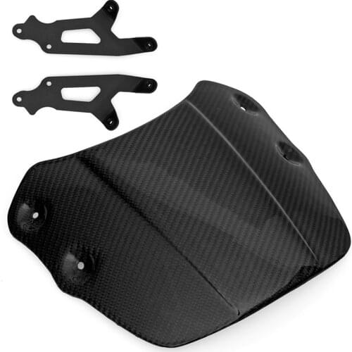 Carbon Motorcycle Front Windscreen Windshield Shield Screen Protection With bracket For Yamaha XSR900 XSR 900 2016 2017 2018