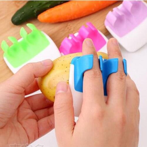 Creative Finger Held Palm Peeler Easy Hold Kitchen Gadgets Vegetable Fruit Slicer Peeler Durable Kitchen Accessories
