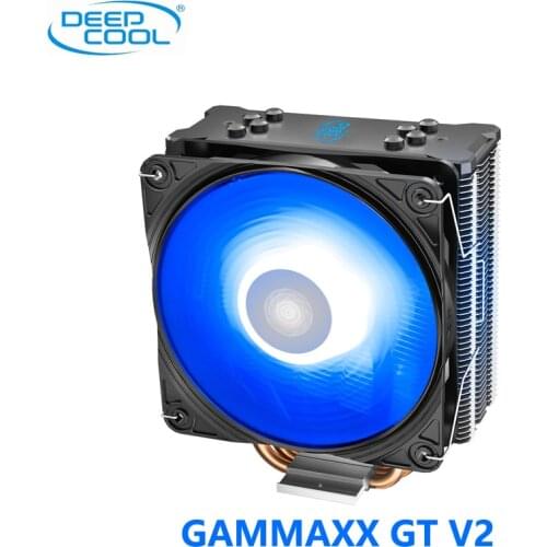 Gammaxx GT V2 12cm air cooled CPU radiator multi platform 120mm mute computer CPU cooler fan AM4 platform 1155 mute