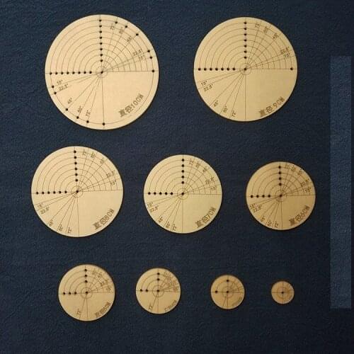 Fabric art patchwork tool Quilting ruler Acrylic Sashiko design circular mould Template embroidery kit التطريز наборы