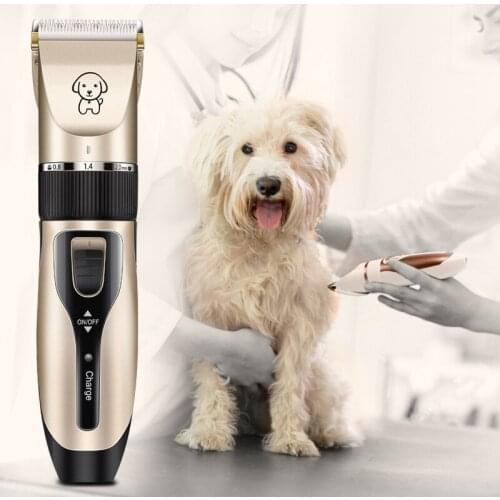Dog Clipper Dog Hair Clippers Grooming (Pet/Cat/Dog/Rabbit) haircut Trimmer Shaver Set Pets cordless Rechargeable Professional