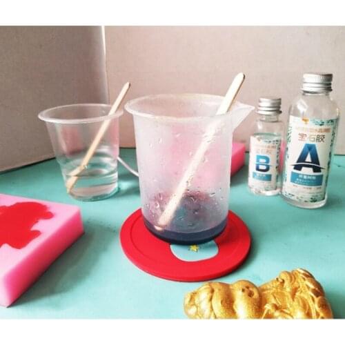 Cartoon USB Coffee Warmer Cup Coaster Heater Silicone Mat for Resin Curing Tools