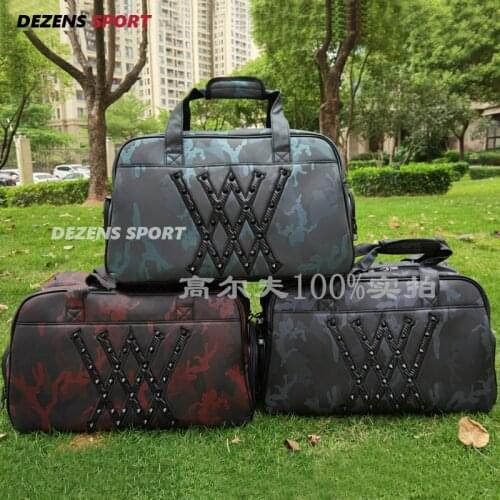 2021 NEW Golf bag Fashion Golf Clothing Bag mens Clothes Bag Gray ANEW Golf Shoes Bag One-shoulder studded backpack