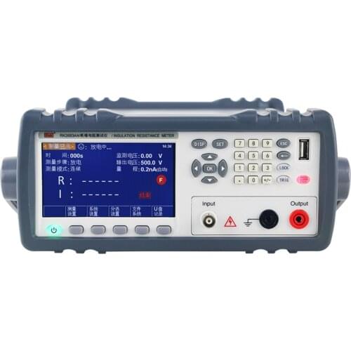 REK RK2683AN 10K ohm to 10T ohms ,0.1-1000V Intelligent Digital Insulation Resistance Tester