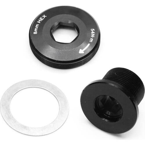 Mountain bike/road DUB crank bolt M15/M26 alloy self-extracting set screw High Strength Aluminum Alloy screw