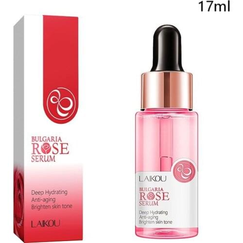 LAIKOU Bulgaria Rose Facial Serum Lifting Firming Brightening Deep Hydrating Anti-aging Remove Wrinkles Shrink Pores Essence