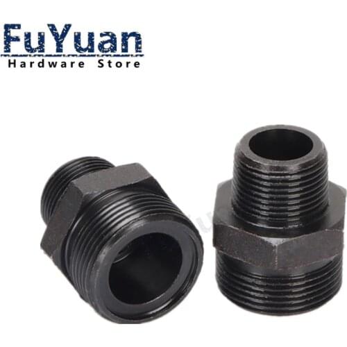 Variable Dia Conversion M14 Metric to 1/8 1/4 1/2 BSP Thread Connector O-type tubing high Pressure Straight Hydraulic Fittings