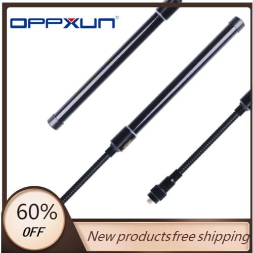 2021 Hot OPPXUN Foldable Tactical Antenna Bendable SMA-F Airsoft Game Walkie Talkie Antenna For Baofeng UV-5R BF888S Ailunce HD1