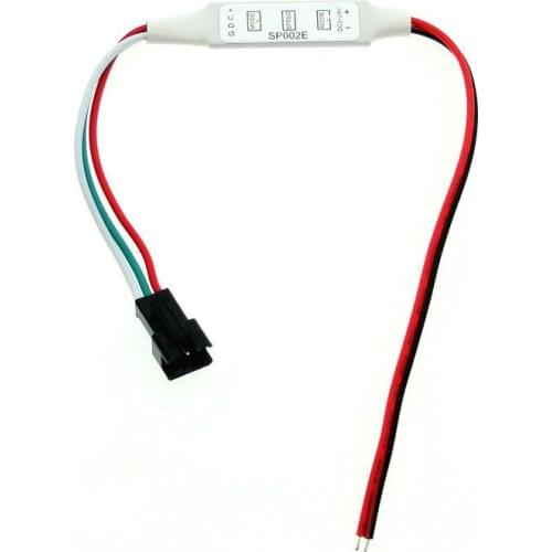 3 key Mini Symphony Controller WS2811IC WS2812B 5050RGB Magic LED Controller 5-24V