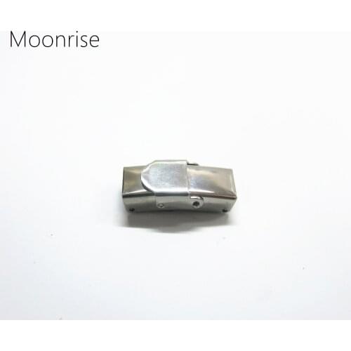 3pcs/lot Most Popular Stainless Steel Fold Over Buckle For Wrist Watch 7mm*2mm/10mm*3mm HK048