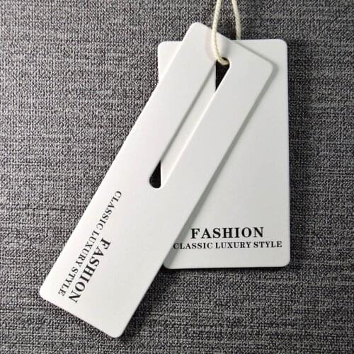 500Set Custom Tags Price Tag Custom Hang Tags With Brand Logo Printed Swing Tags Clothing Label Personalized Label 800g