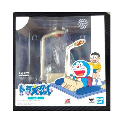 Bandai ZERO Animation Doraemon Nobita Nobi Vinyl Time Machine Action Figure Collectible Model Toy BOX