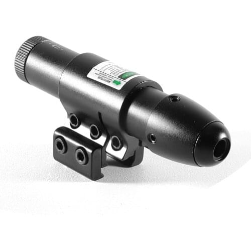 Bestsight Tactical Bullet GREEN Dot Laser Sight For Riflescope Pistol Gun Air Airsoft With Two Mounts Hunting Scopes Accessories