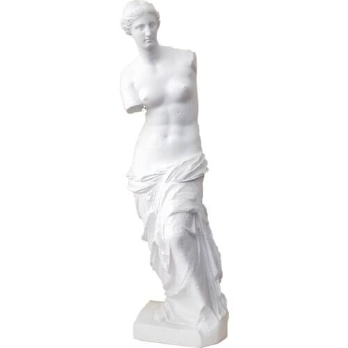 VENUS GODDESS STATU ORNAMENT ROMAN MYTHOLOGY ART SCULPTURE CREATIVE RESIN GYPSUM FIGURINE HOME DECORATION ART MATERIAL R4694