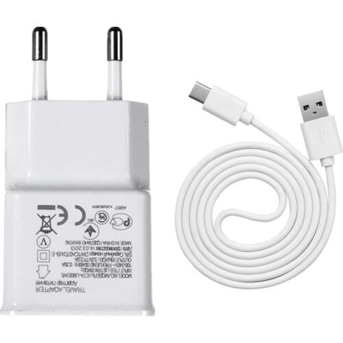 Travel Charger For Huawei Samsung Galaxy A71 A51 S20 A6 J4 J6 Plus 2018 A3 A5 A7 J3 J5 J7 Data USB Cable S5 S10 Note 10 4 5 8 9