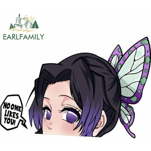 EARLFAMILY 13cm x 8.9cm for Mischief Makers Motorcycle Car Decal Bumper Window Sticker Decoration Car Accessories Vinyl Material