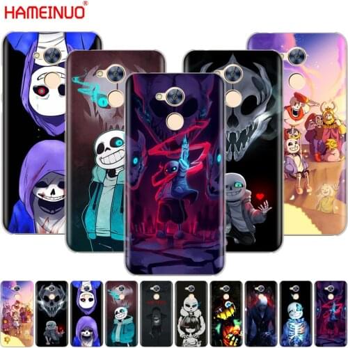 HAMEINUO Undertale Sans Cover phone Case for Huawei Honor 10 V10 4A 5A 6A 7A 6C 6X 7X 8 9 LITE
