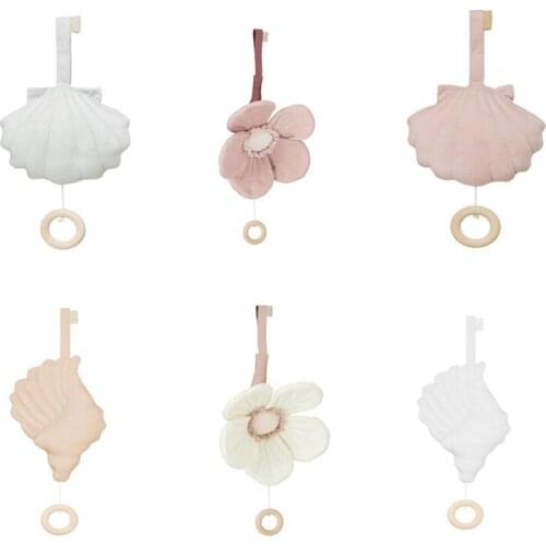 Nordic Handmade Cotton Shell/Conch/Flower Kids Room Tent Ornament Baby Bedroom Wall Hanging Decoration Home Party Nursery Decor