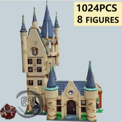 NEW Magic Movie Astronomy Tower 8 FIGURES Building Blocks Kits Bricks Set Classic Model Kids Toys For Children birthday Gifts
