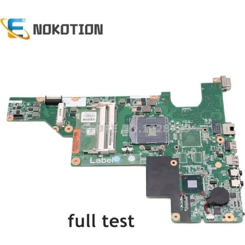 NOKOTION 646671-001 Laptop Motherboard For HP 430 630 HM65 DDR3 UMA MB Main Board Full tested