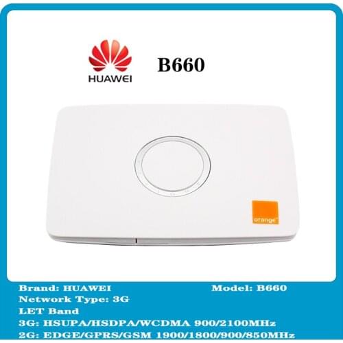 Unlock Huawei B660 3G WiFi Router with Antenna
