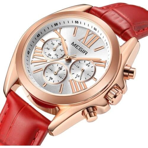 MEGIR Top Luxo Marca Mulheres Relógios de Couro forma de Lazer de Quartzo Das Senhoras do relógio Vestido de Diamantes Feminino