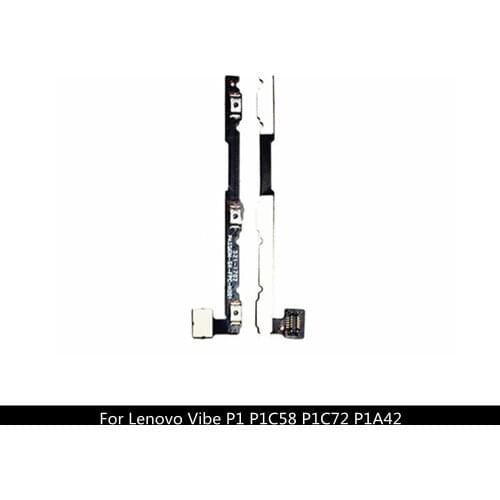 Replacement Power Switch on/off Button Volume Key FPC Flex Cable For Lenovo Vibe P1 P1C58 P1C72 P1A42