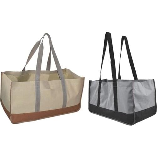 Firewood Log Carrier Bag 600D Oxford Cloth Tote Holder For Hay Hauling Fireplace Wood Accessories Storage Bag