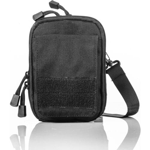 Outdoor Tactical Molle EDC Pouch Utility Gadget Belt Waist Bag 1000D Military Equipment Portable Waterproof Camping Hiking Bags