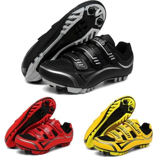 Cycling Shoes Road Sapatilha Ciclismo Self-locking Bicycle Sneakers Pedals Mesh Breathable Ultra-light Bike Riding Shoe