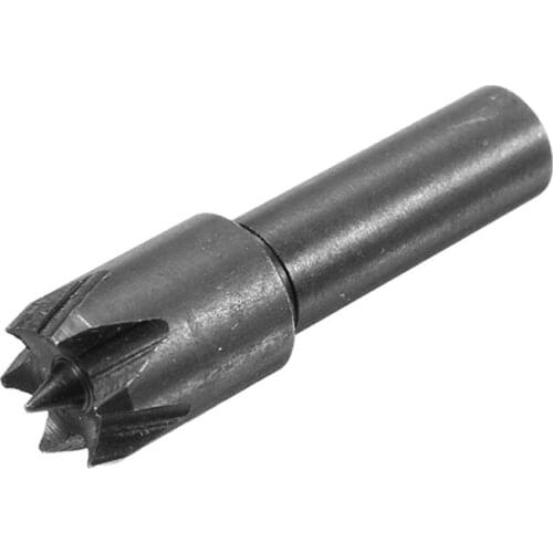 1pc Durable 6mm Plum Blossom Thimble Drill Bit For Mini Lathe Machine Woodworking Tool