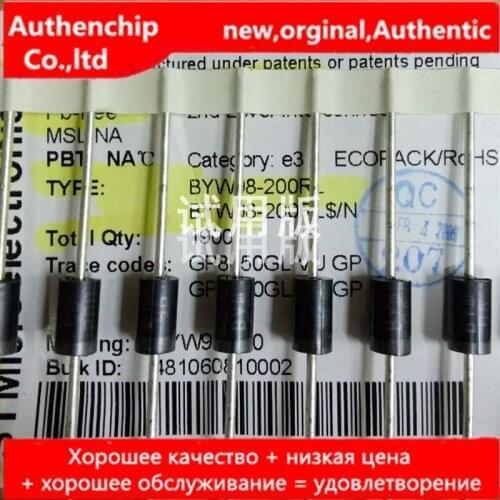 10pcs real orginal new BYW98-200RL fast diode DO201AD 3A 200V 35ns
