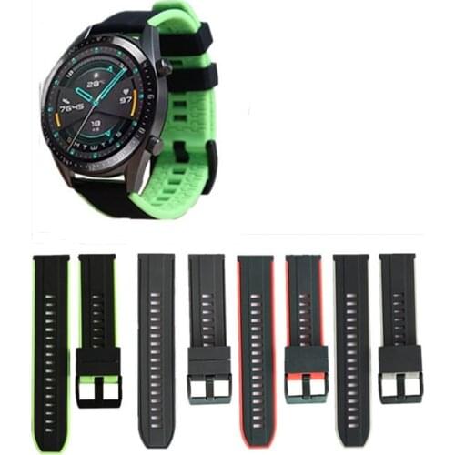22mm Silicone replacement strap For Ticwatch Pro Replacement strap For Ticwatch E2/Ticwatch S2 band Bracelet