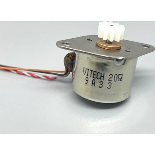 5pcs/lot Micro Stepper Motor 18 Degrees 20 Ohms 2-phase 4-wire Stepper Motor 15mm Miniature Electric Toy Car Boat Hobby Engine