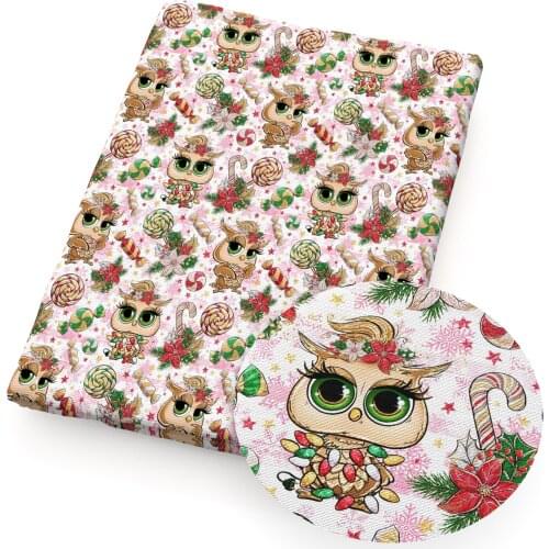 Patchwork Santa Claus Christmas Polyester Cotton Fabric for Tissue Sewing Quilting Fabrics Needlework Material,c14009