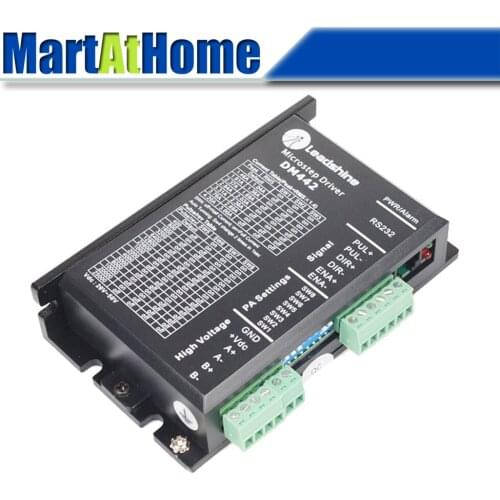 Free Shipping Leadshine DM442 CNC Router 2-phase Digital Stepper Motor Driver 40V DC 4.2A 200 KHz for 57 Motor #SM357 @SD