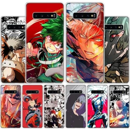Boku No Hero Academia Anime Phone Case For Samsung Galaxy A51 A71 A50S A30S A10 A20E A40 A70 M30S A91 A01 A6 A7 A8 A9 Plus + Cov