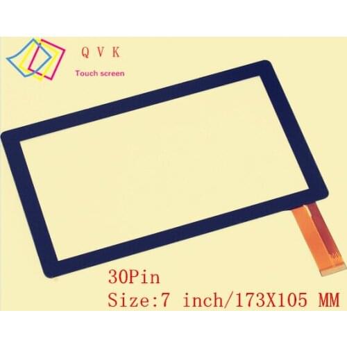 Black 7 Inch for Bitmore LineTab 701QC II Capacitive touch screen panel repair replacement spare parts free shipping