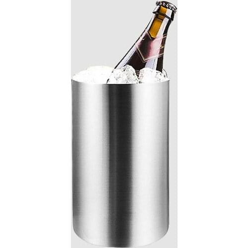 Stainless Steel Beer Bottle Cold Keeper Can/Bottle Holder Double Wall Vacuum Insulated Beer Bottle Cooler Bar Accessories