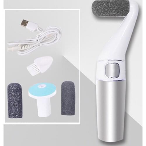 Electric Foot Grinder Vacuum Callus Remover Foot Pedicure Tools Rechargeable Foot Files Clean Tools Polished Nails For Dead Skin