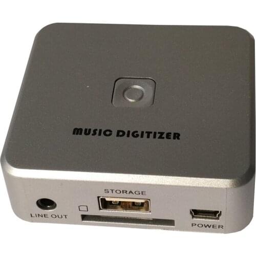 Ezcap241 Analog Music to MP3 converter, to USB Flash disk/SD Card directly, no pc need, automatic partition earch song 128Kpbs