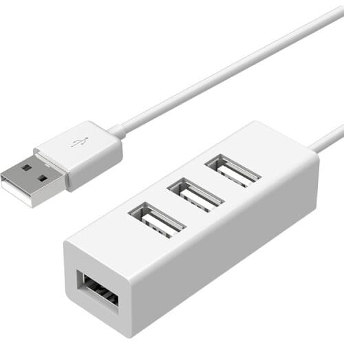 Hub USB Multi 2.0 Splitter High Speed 4 Port All In One For PC Windows Macbook Computer Accessories