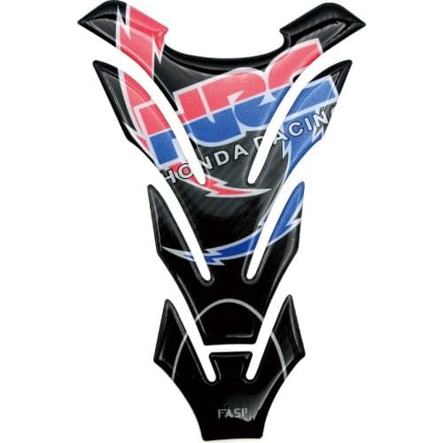 Motorcycle 5D Carbon Fiber Stickers Tank Pad Protector Tankpad Cover Fishbone Decals For Honda CBR1000 600RR CB400 CB750 CB1300