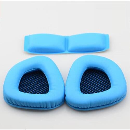 Earpad Ear Pad Earphone Soft Foam Cushion Headband Cover Head Band Replacement for SADES A60 Headphones X3UB