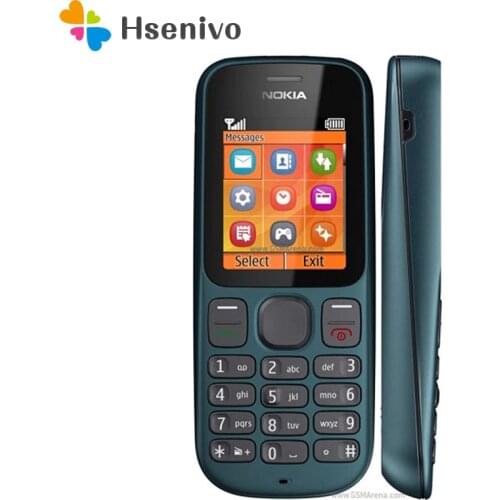 100 Original Nokia 100 1000 FM Radio unlocked original Good Quality Mobile Phone one year warranty refurbished