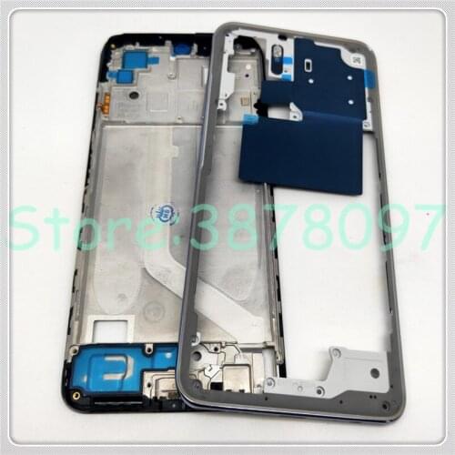 Original For Xiaomi Redmi Note 10 LCD Front Housing Middle Frame Bezel Chassis Repair Parts