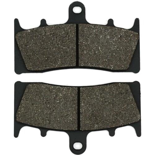 Cyleto Motorcycle Front Brake Pads for KAWASAKI ZX-6R ZX 6R ZX6R ( ZX 600 ) 98-02 / ZZR 600 ZZR600 05-08 / ZX7R Ninja 1996-2003