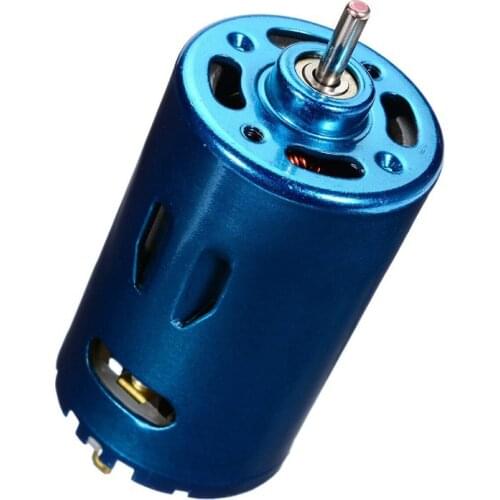 RS-550 Motor DC 12V 24V 30000RPM High Speed Large Torque RC Car Boat Model DIY Blue