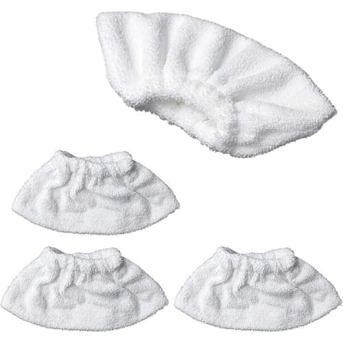 Microfiber Cover Set for Hand Nozzle Karcher EasyFix Steam Cleaner SC1, SC2, SC3, SC4, SC5