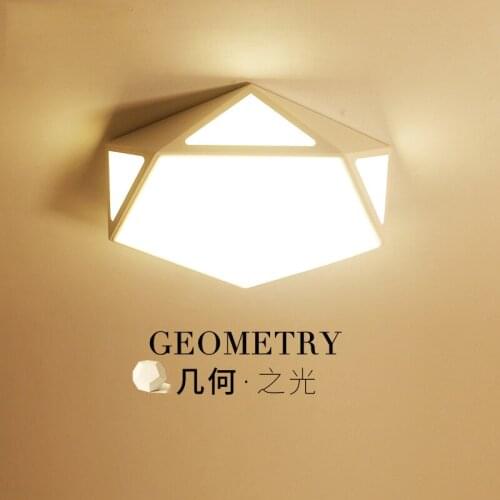 Bedroom Lamp Ceiling Lamp Led Living Room Lamp Modern Simple Geometric Ceiling Lamp Lighting japan Living Room ceiling lights